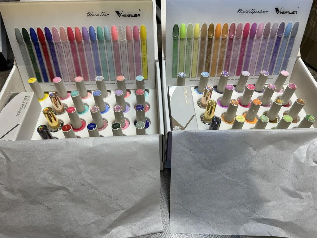 Venalisa V1 set 22 smalti semipermanenti 10ml 3 effetti