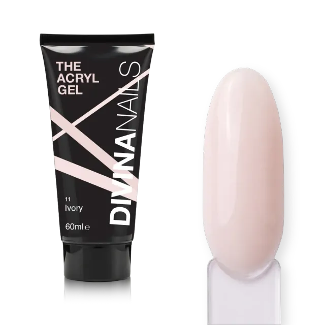 Diva Nails The Acryl Gel Ivory acrygel 60ml ricostruzione avorio