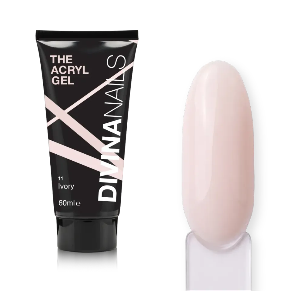 Diva Nails The Acryl Gel Ivory acrygel 60ml ricostruzione avorio