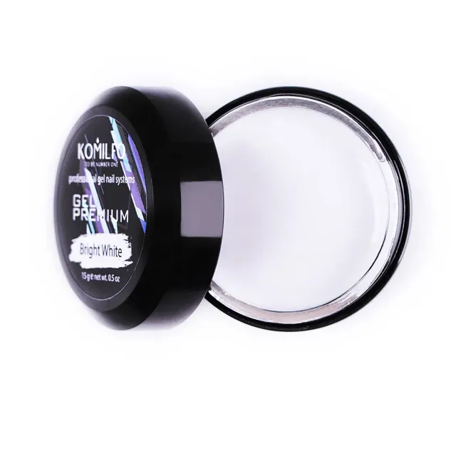 Komilfo Gel Premium Bright White gel ricostruzione bianco 15 g