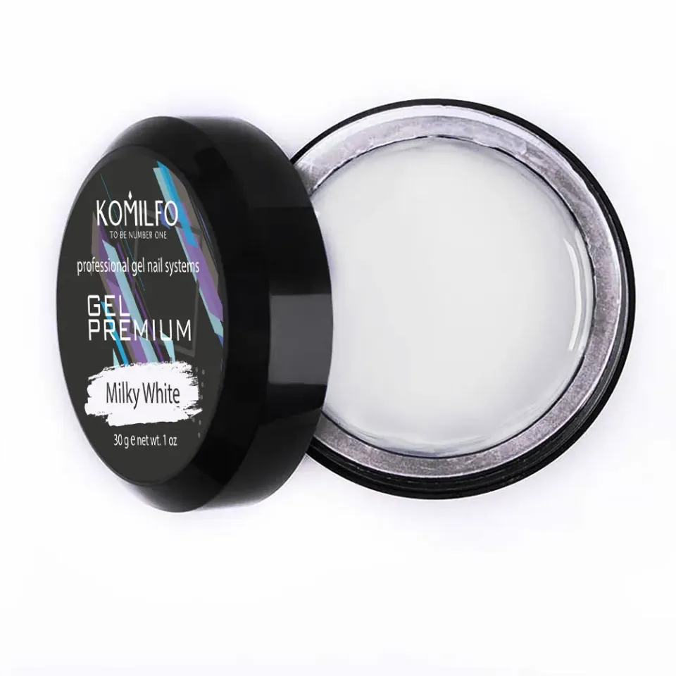 Komilfo Gel Premium gel costruttore milky white 30 g