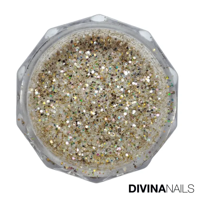 Diva Nails Holo Aurora Doradus polvere glitter 2g oro