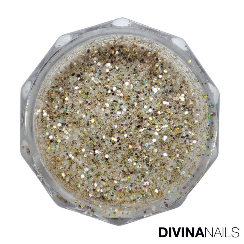 Diva Nails Holo Aurora Doradus polvere glitter 2g oro