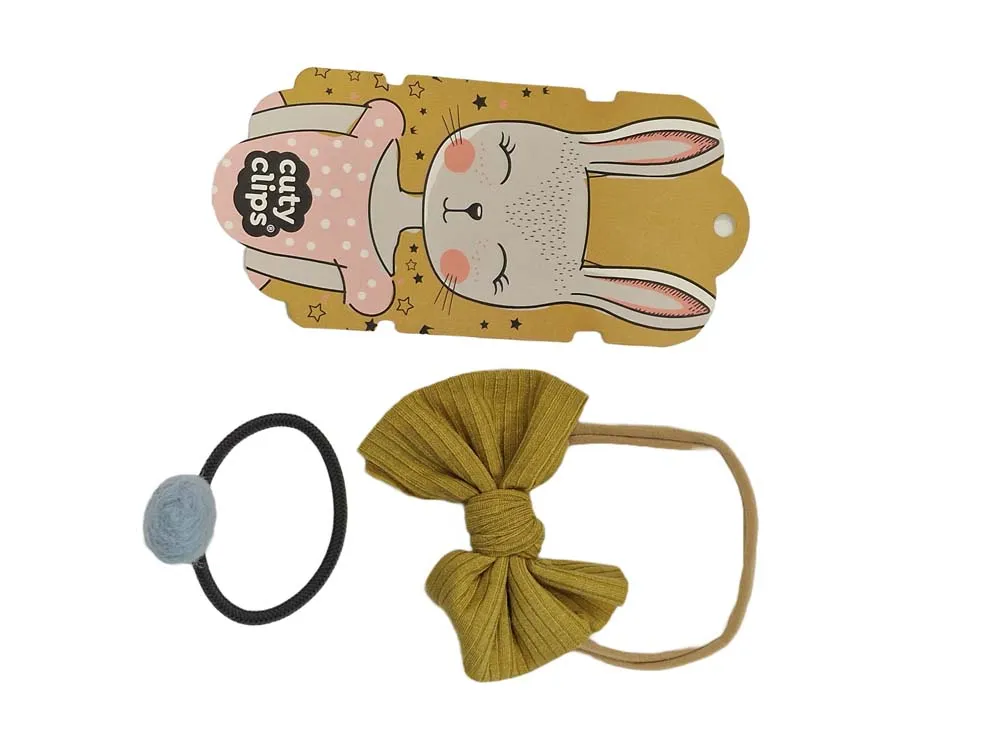 Snails Cuty Clips Boss Bunny mollette gialle 2 pezzi