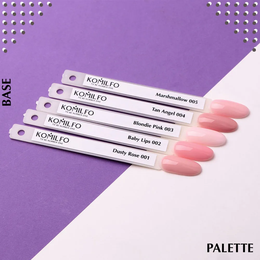 Komilfo French Rubber Base 002 smalto semipermanente 30 ml Baby Lips