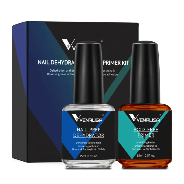 Venalisa Nail Prep kit dehydrator e primer 2 pezzi