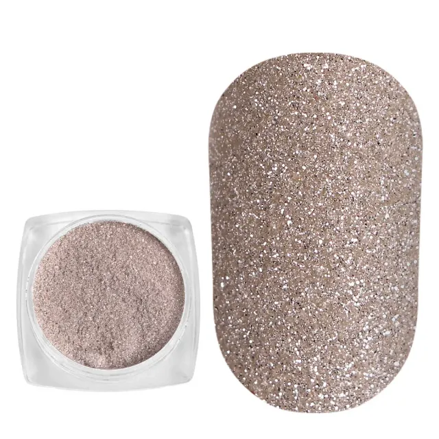 Komilfo Spangles 101 glitter unghie argento crema 2,5 g