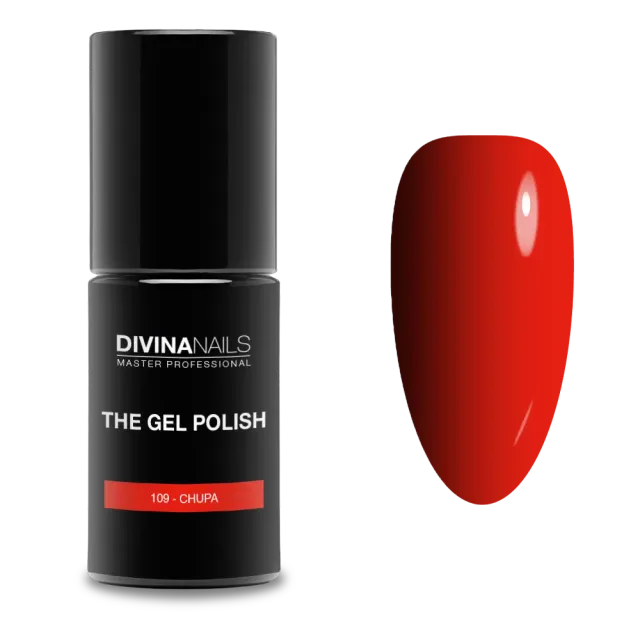 Diva Nails The Gel Polish 109 Chupa semipermanente 8ml fluo