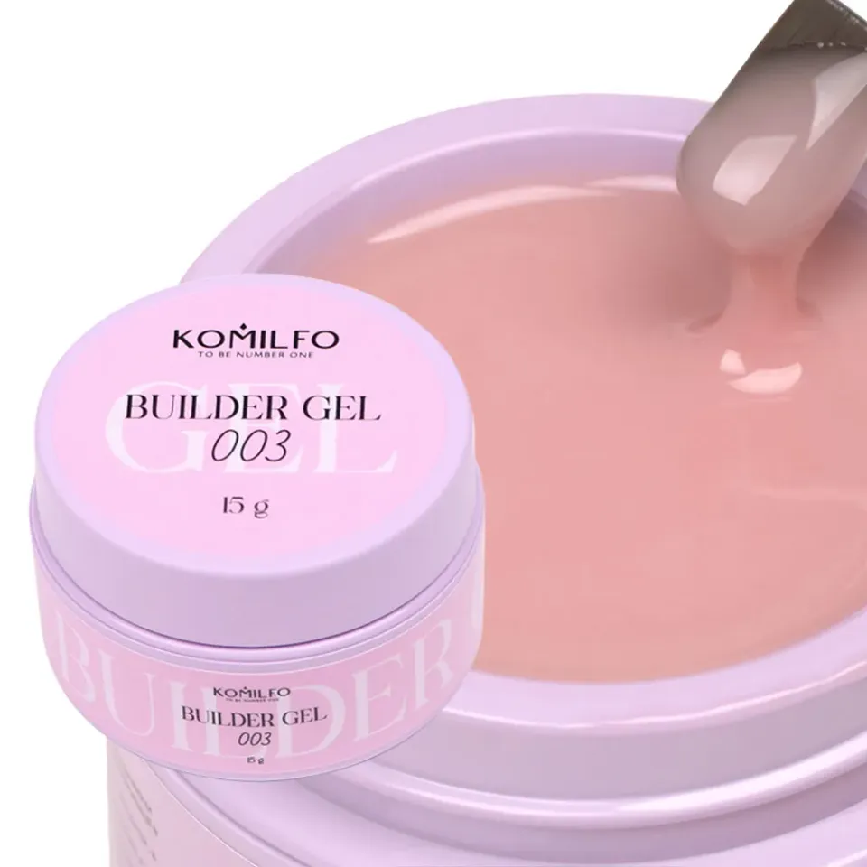 Komilfo Builder Gel 003 gel costruttore 15 g media viscosità