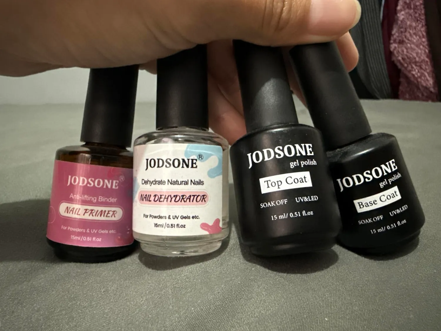 Jodsone base top coat semipermanente 4pz 15ml primer