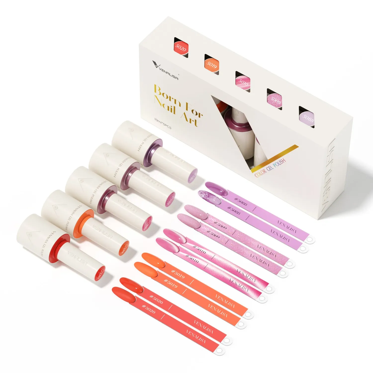 Venalisa Twilight Glimmer smalto gel 5 colori 10ml