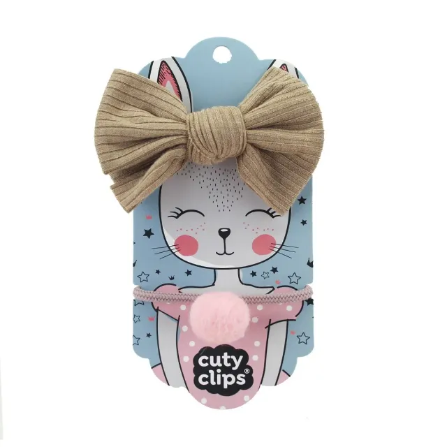 Snails Cuty Clips Boss Bunny fermagli beige 2pz