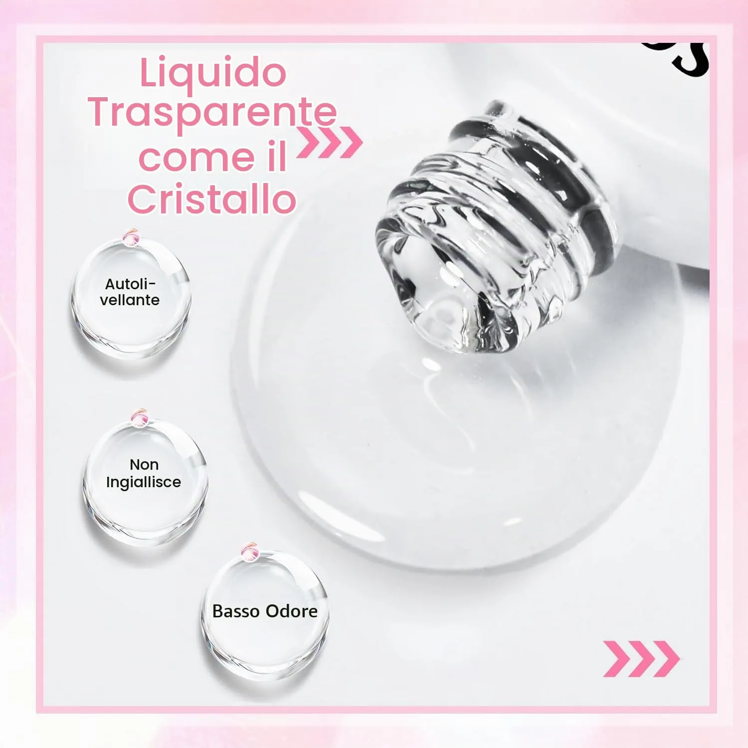 Jodsone Blooming Gel trasparente 2x16,5ml marmo
