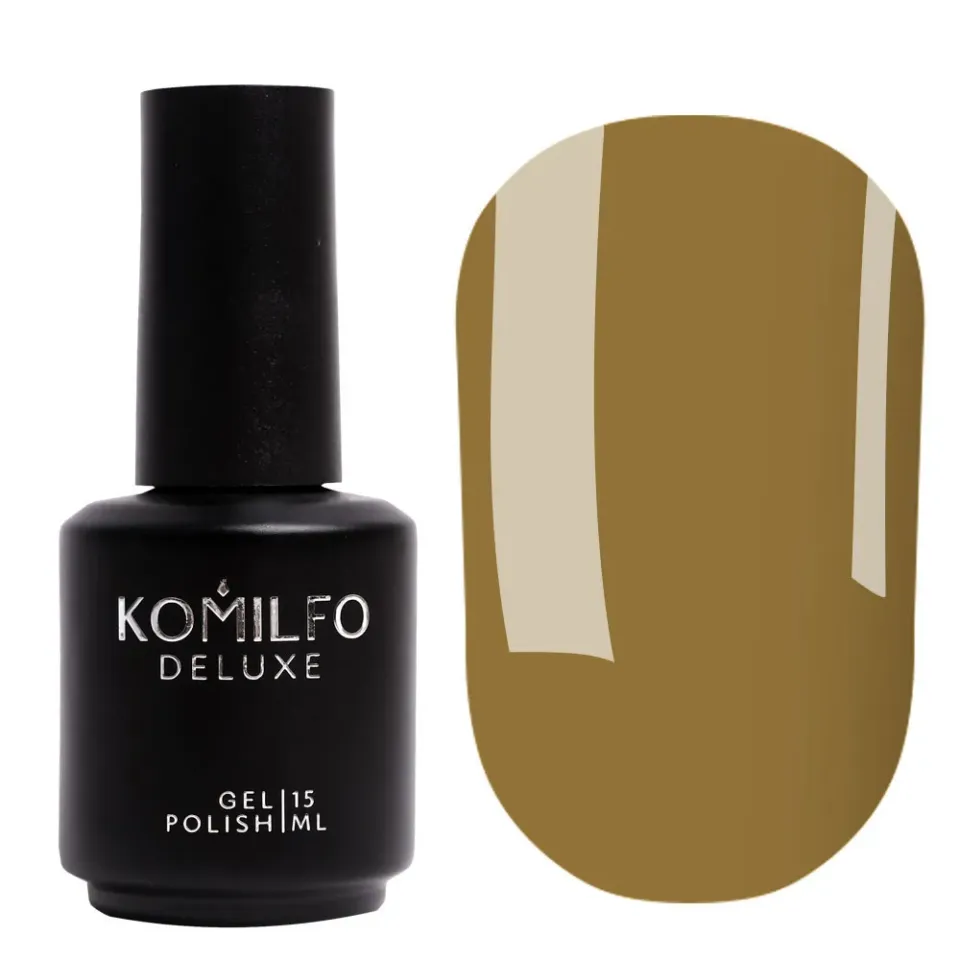Komilfo Deluxe D307 smalto semipermanente 15 ml verde cappero