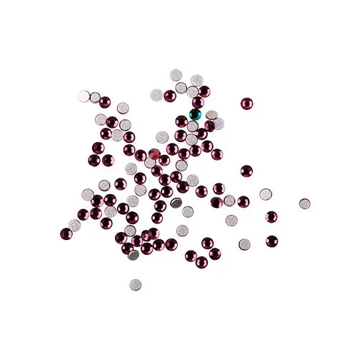 Komilfo Strass Unghie Dk Amethyst Taglia 3 100 pz Viola