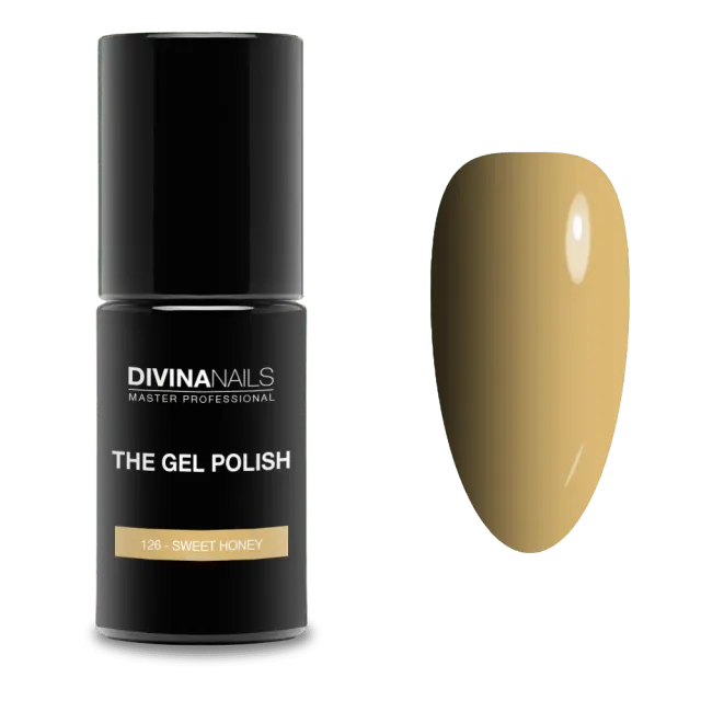 Diva Nails The Gel Polish 126 Sweet Honey smalto semipermanente 8ml miele