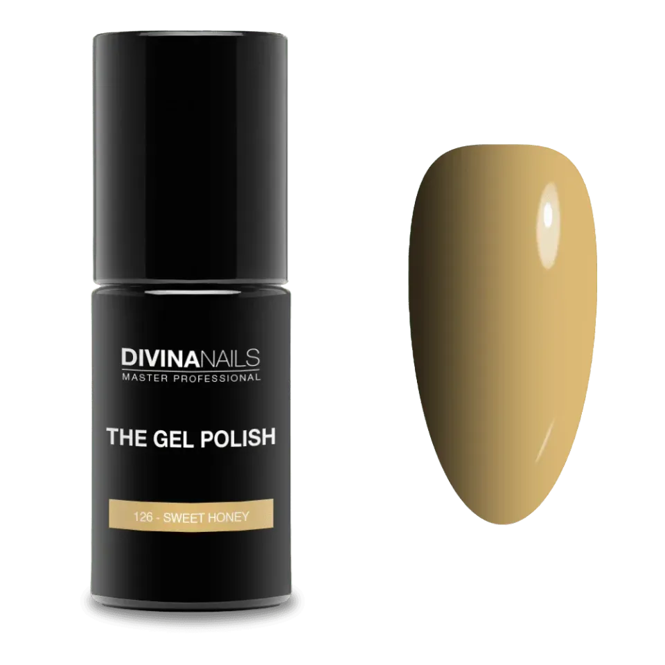 Diva Nails The Gel Polish 126 Sweet Honey smalto semipermanente 8ml miele