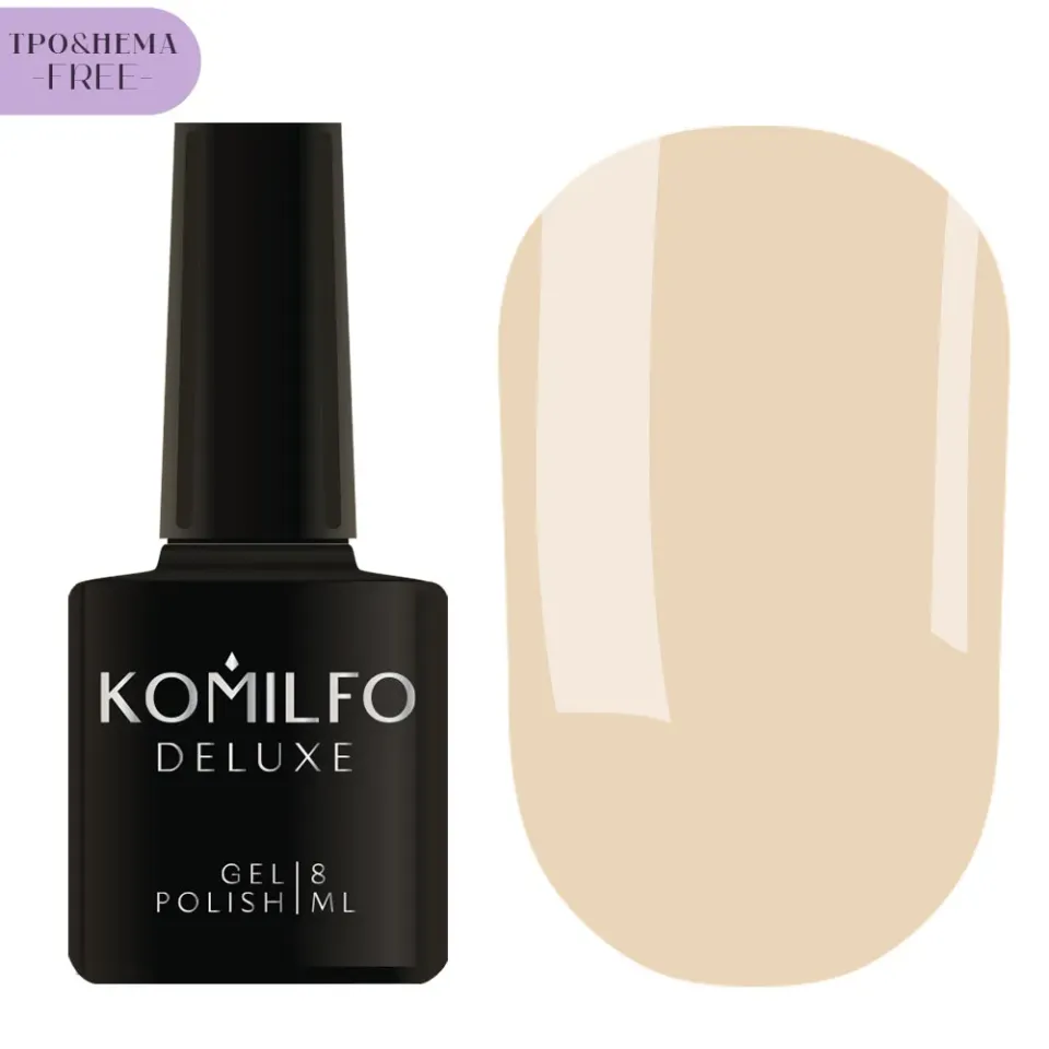 Komilfo Deluxe D009 smalto semipermanente HEMA TPO free 8 ml