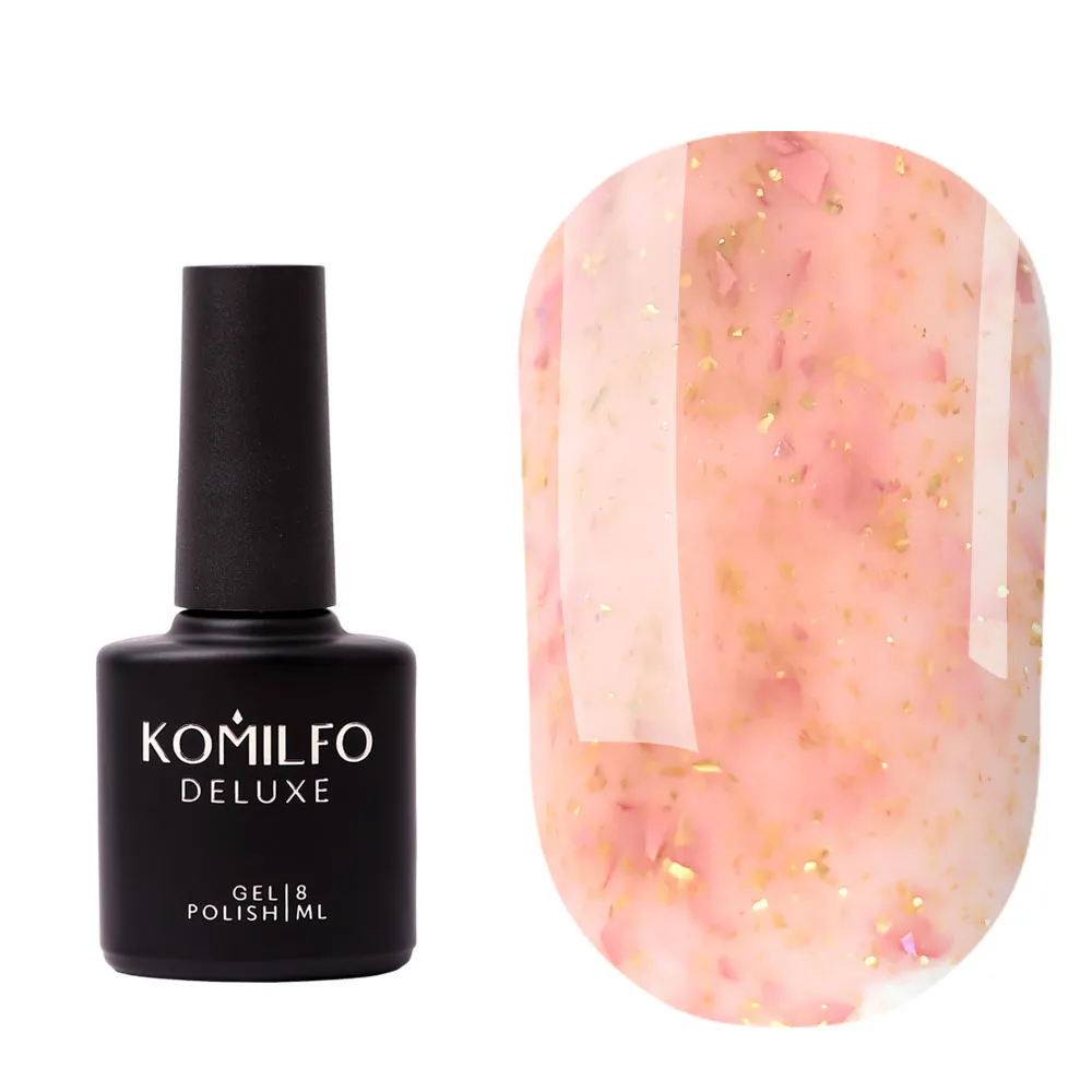 Komilfo Potal Base P022 Rosa Pesca con Foil 8 ml