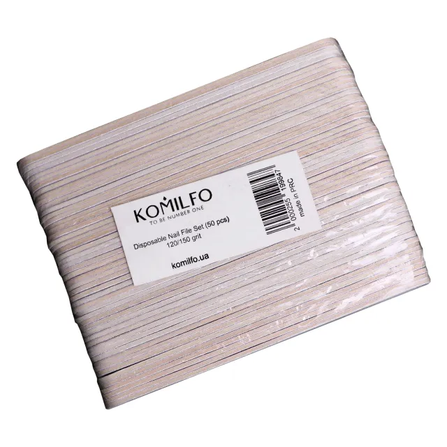 Komilfo lima monouso 120/150 grana conf. 50 pz abrasiva