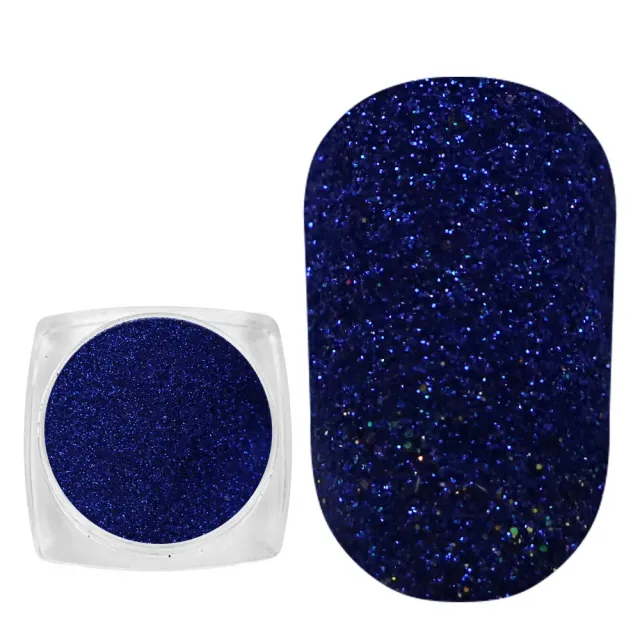 Komilfo Spangles 051 glitter unghie 2,5 g blu-viola