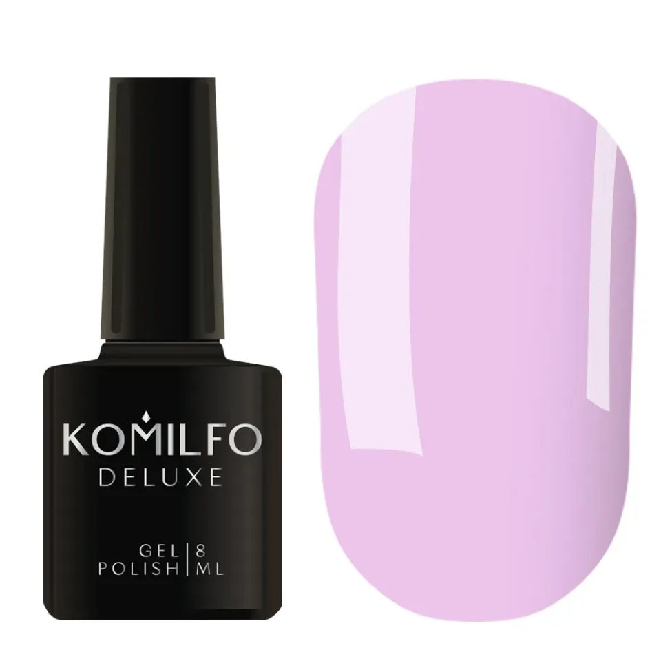 Komilfo Deluxe D184 smalto semipermanente lilla chiaro 8 ml