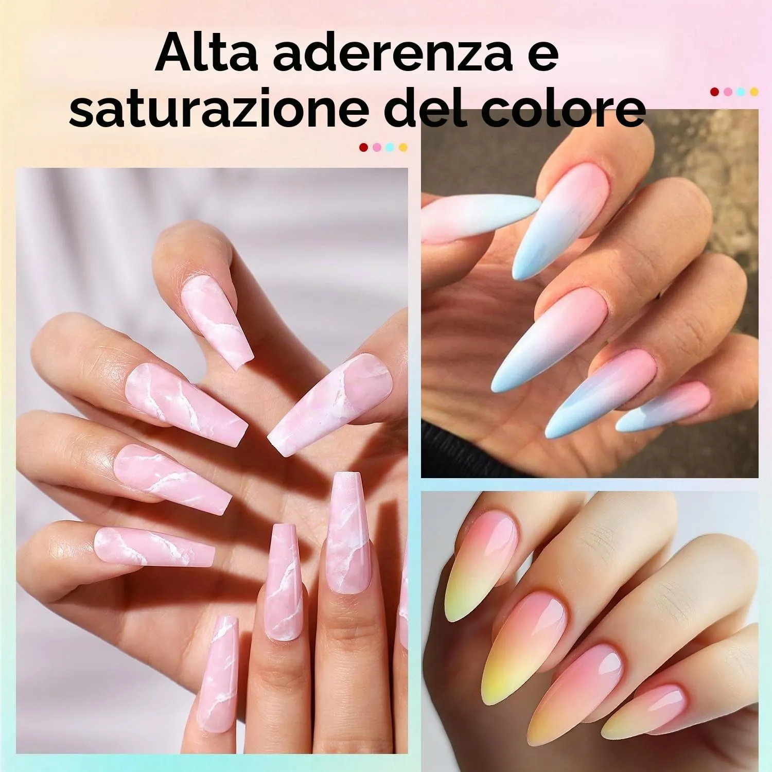 Jodsone set smalto gel aerografo 32 colori saturi