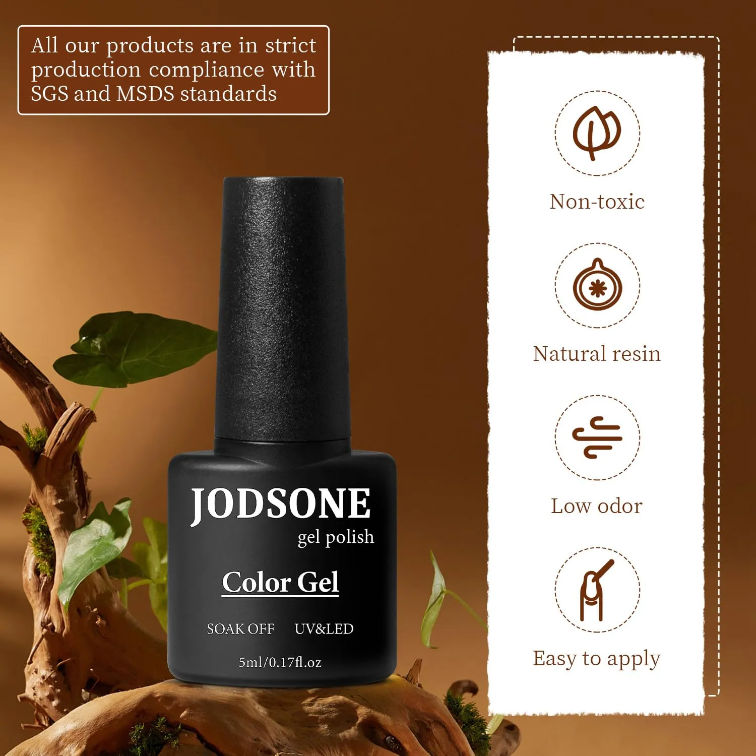 Jodsone kit 100 smalti gel semipermanente base top multicolore