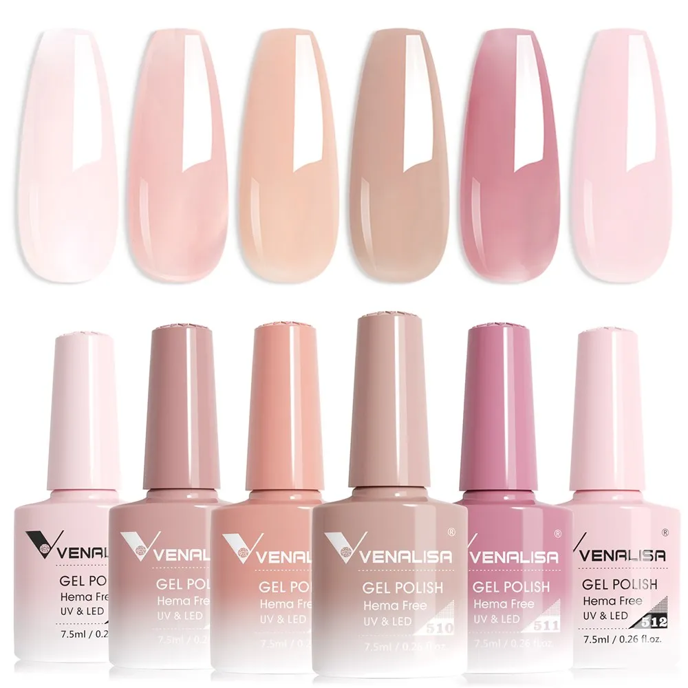 Venalisa Jelly set gel 6x7,5ml traslucido