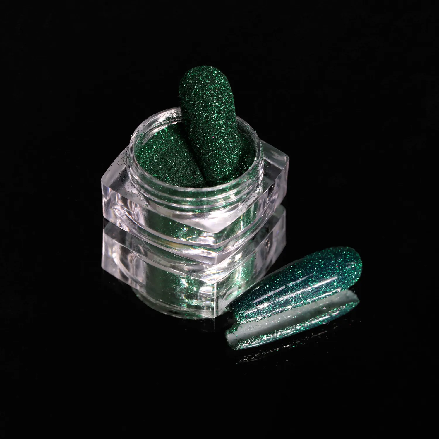 Komilfo Solvent Resistance 411 glitter unghie 2,5 g micro 0,1 mm
