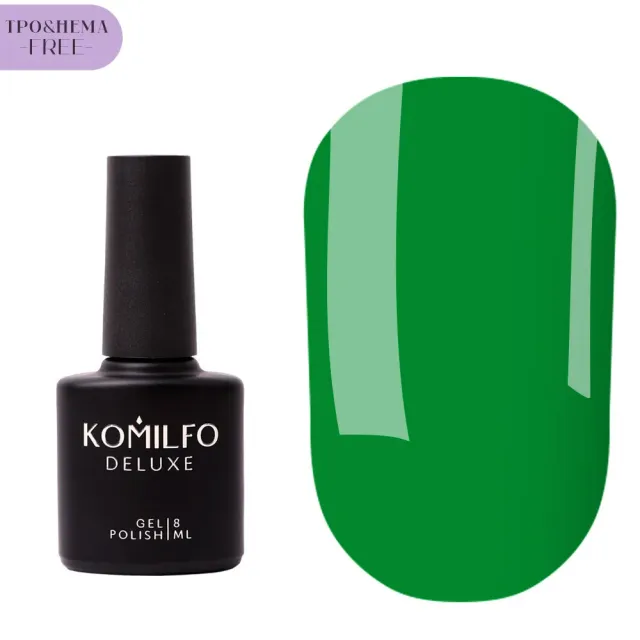 Komilfo Color Base smalto semipermanente Forest Green 8 ml