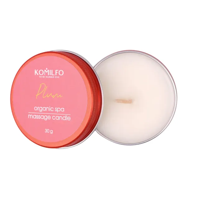 Komilfo Massage Candle candela massaggio 30 g prugna