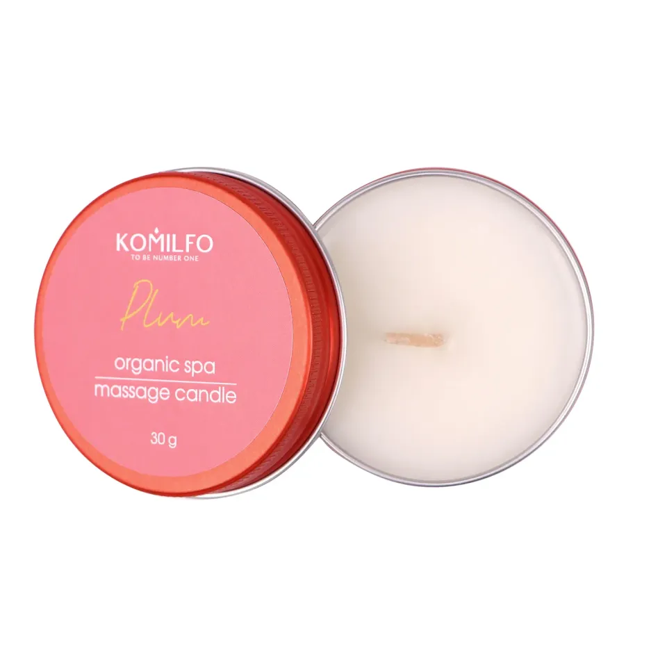 Komilfo Massage Candle candela massaggio 30 g prugna
