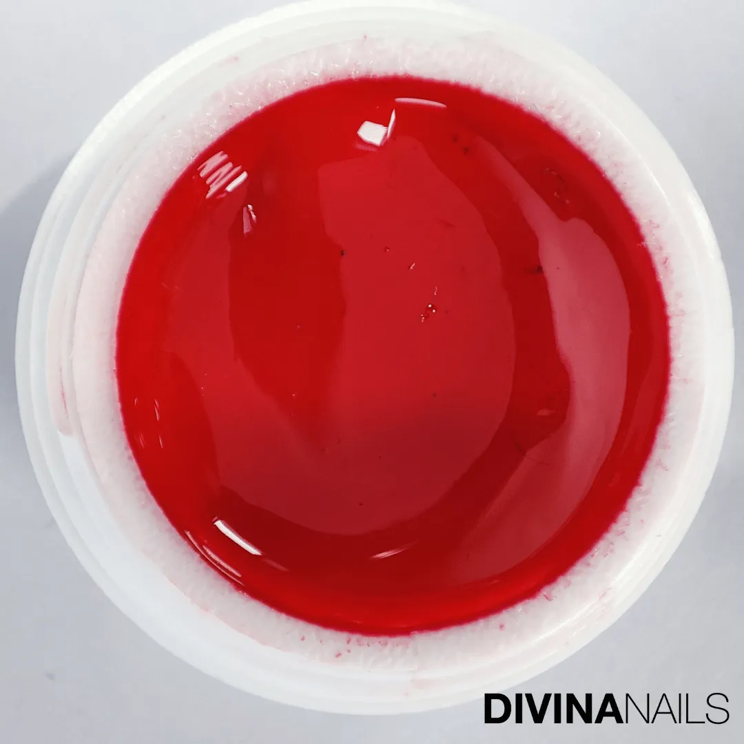 Diva Nails The Paint Gel Red gel nail art 5ml super pigmentato