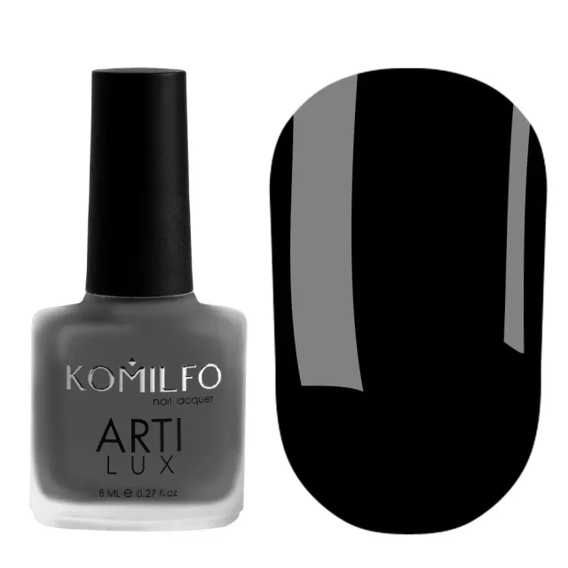 Komilfo ArtiLux 029 smalto nero coprente 8 ml