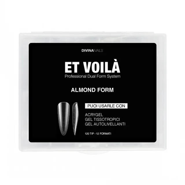Diva Nails Et Voilà Almond Form dual form 120pz mandorla