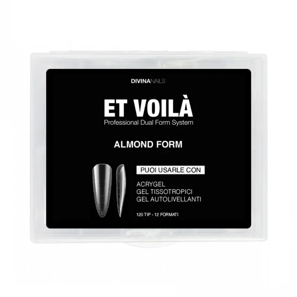 Diva Nails Et Voilà Almond Form dual form 120pz mandorla