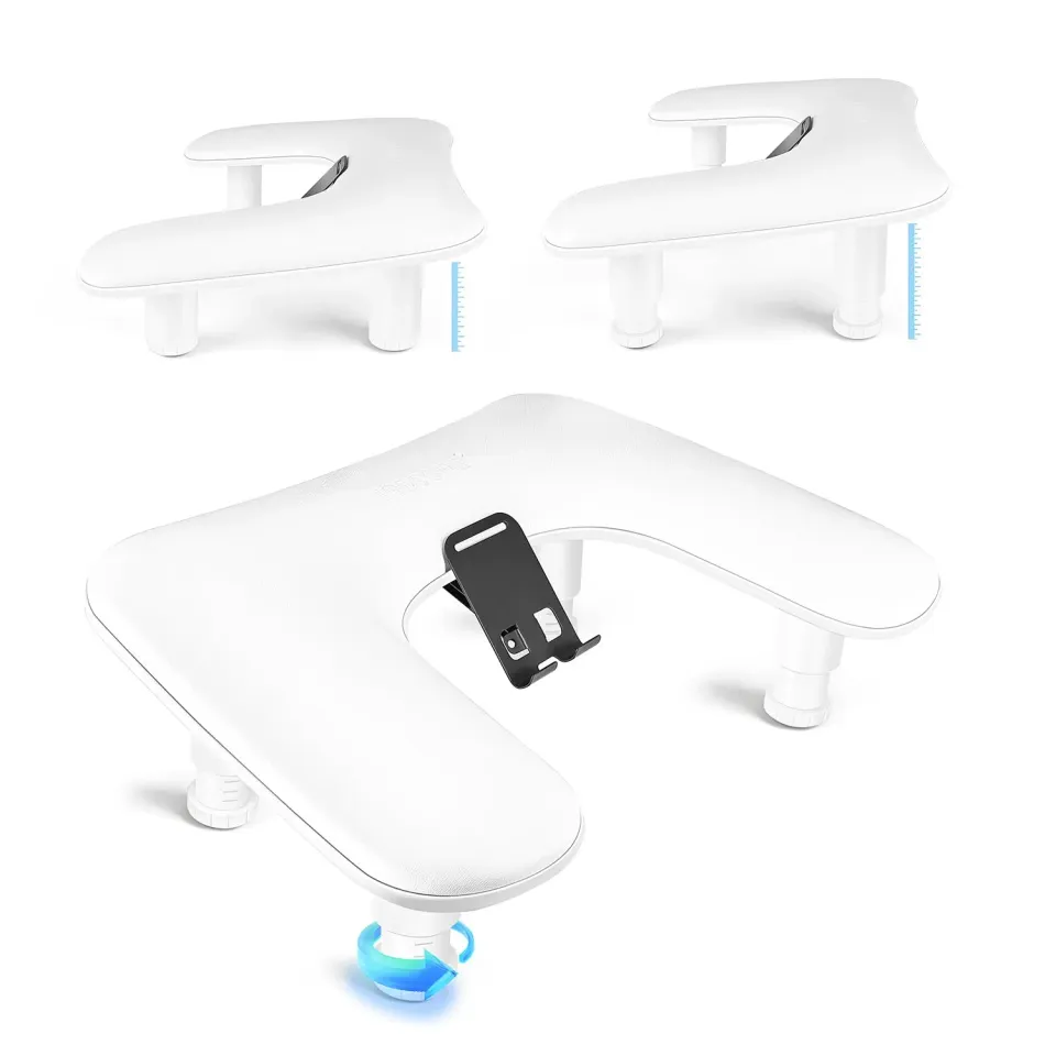 Jodsone poggiamani manicure U bianco supporto telefono