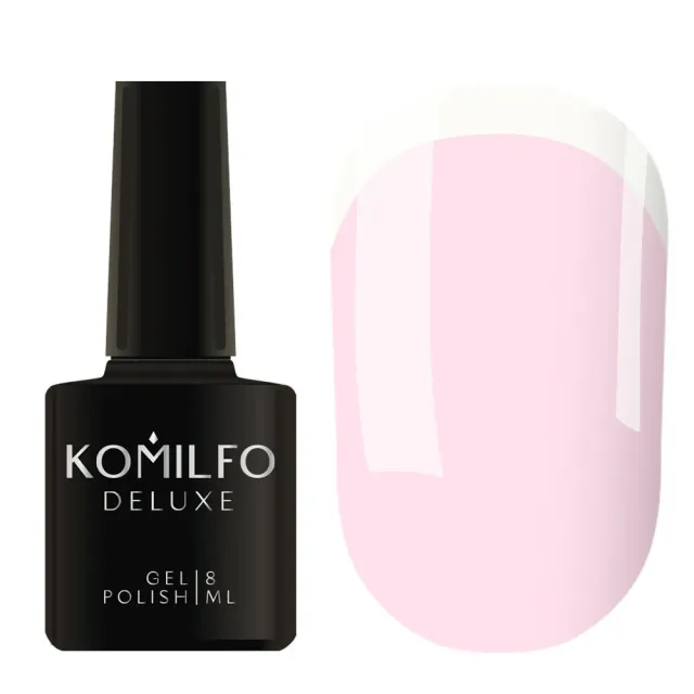 Komilfo French Collection F002 smalto semipermanente rosa pallido 8 ml
