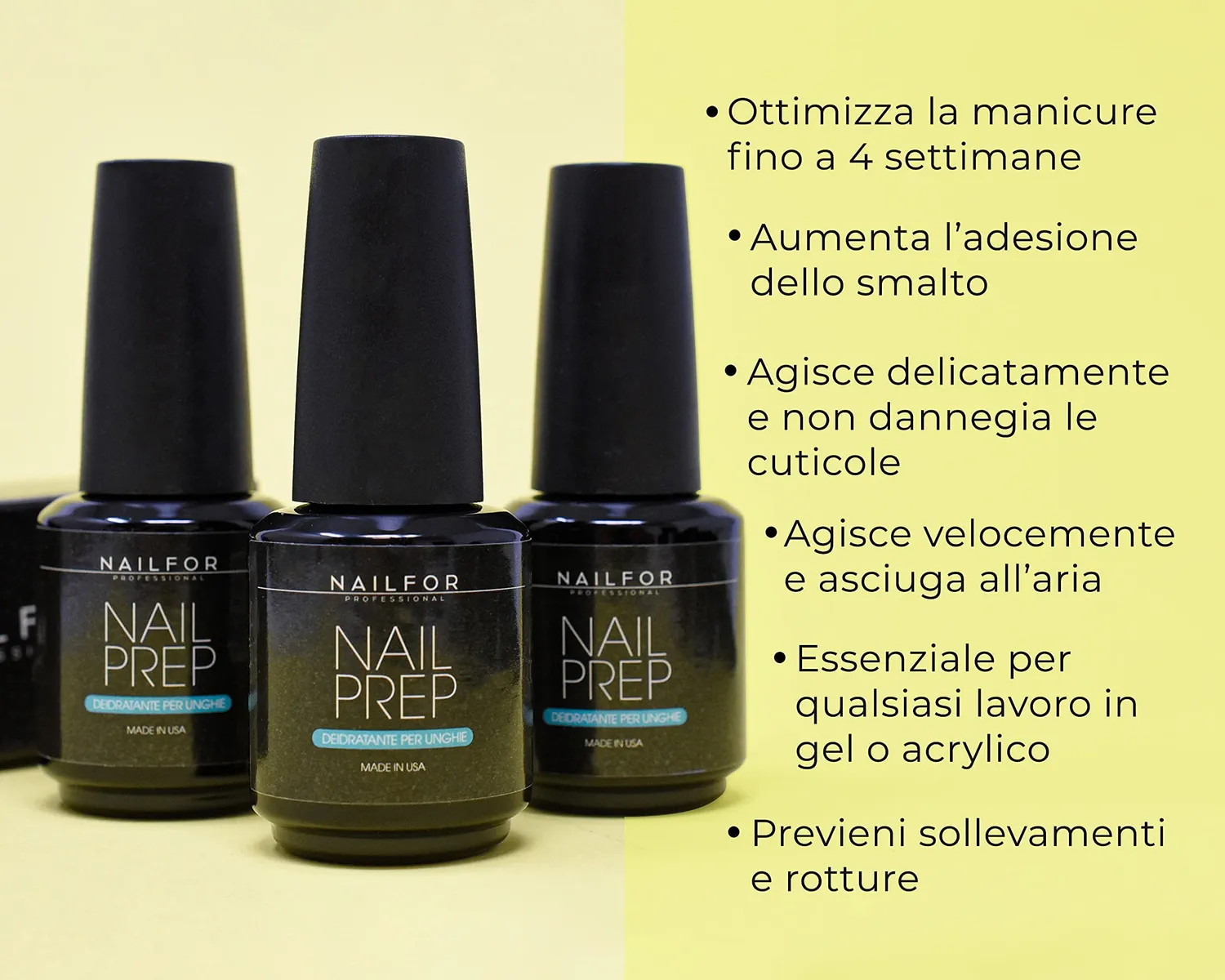 Nailfor Nail Prep deidratante unghie 15 ml prep