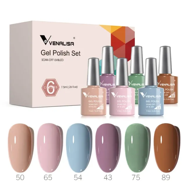 Venalisa Milky Pastel 2203 smalti gel 6x7,5ml pastello