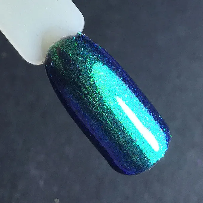 Komilfo Glitter 030 decorazioni unghie 2,5 g verde chiaro 0,1 mm