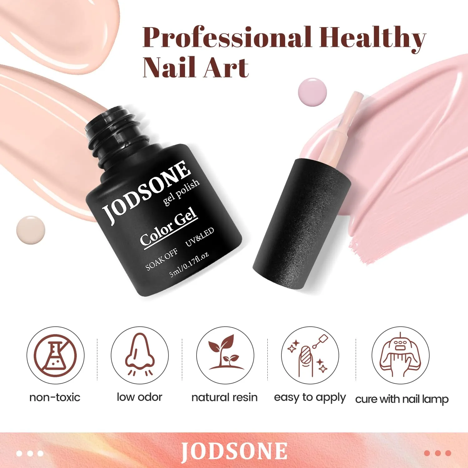 Jodsone 20SET-1 kit smalto gel 23 pezzi lunga durata