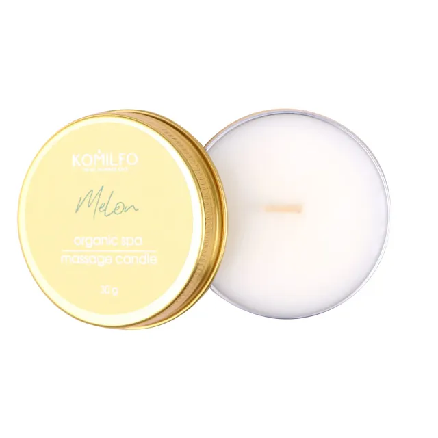 Komilfo candela massaggio mani melone 30 g