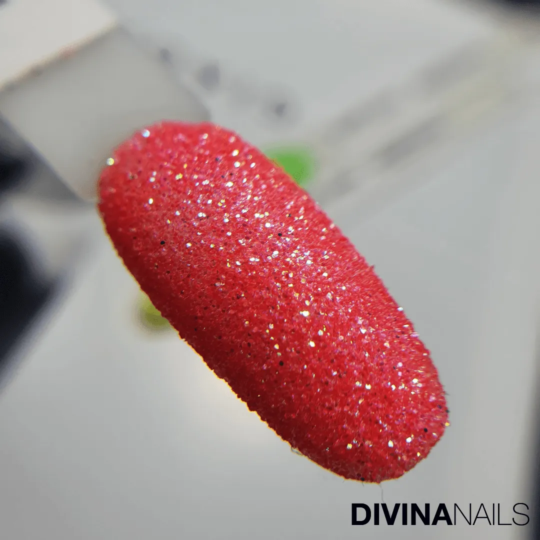 Diva Nails Crystal Holo Neon Gold polvere glitter unghie 2g