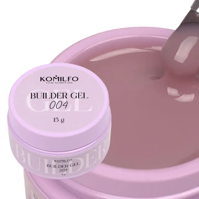 Komilfo Builder 004 gel unghie 15 g lattiginoso