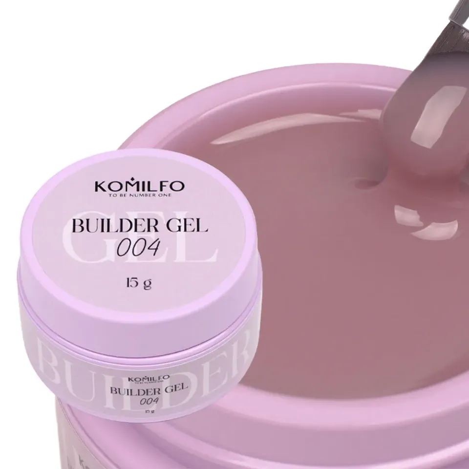 Komilfo Builder 004 gel unghie 15 g lattiginoso