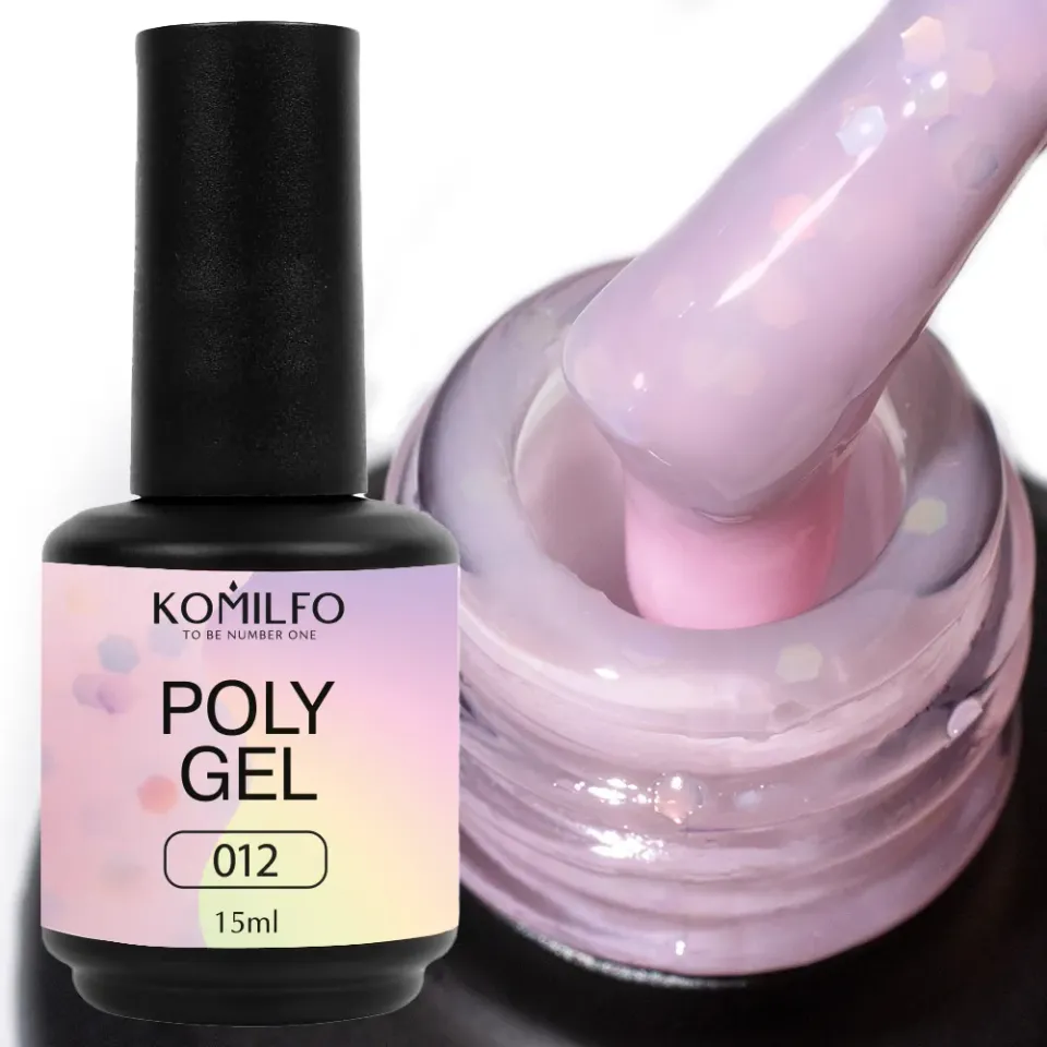 Komilfo PolyGel 012 polygel unghie 15 ml rinforzo