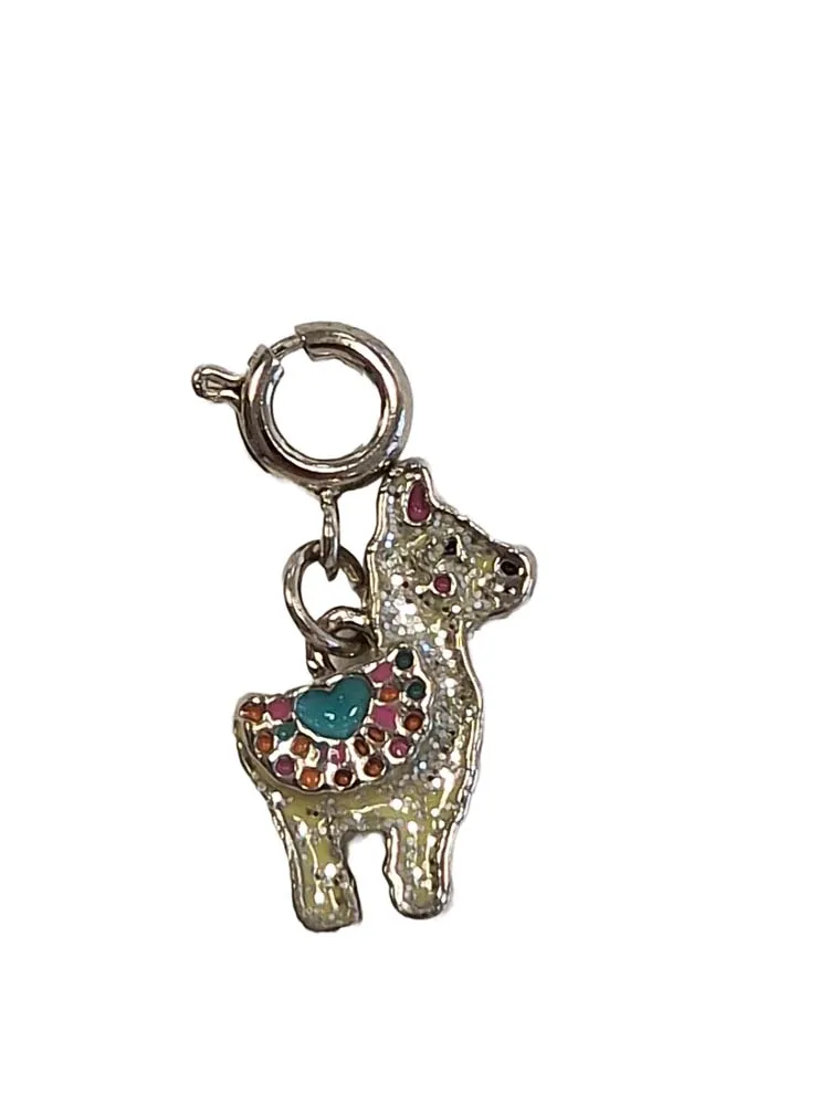 Snails Charming Llama charm ciondolo in lega zinco bambina