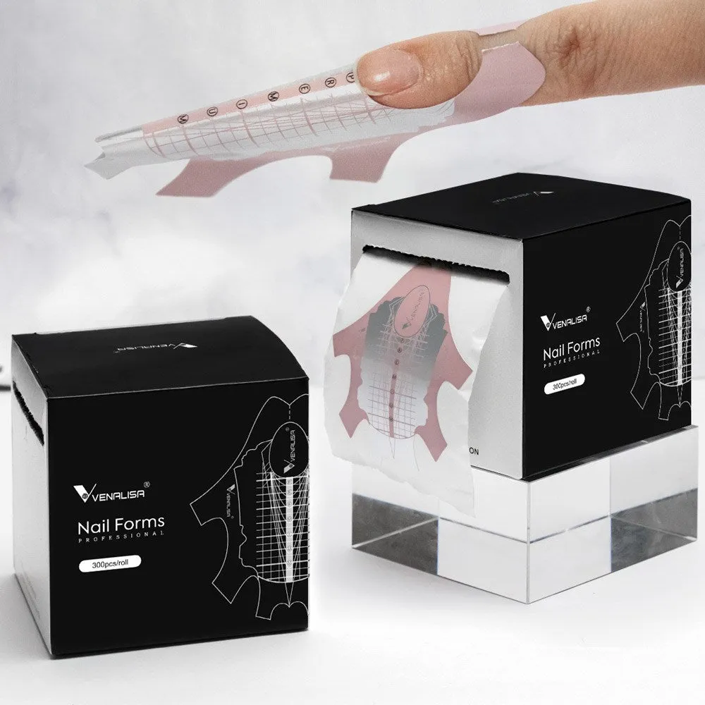 Venalisa Nail Forms cartine unghie 300 pz allungamento